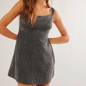 Free People Women's Black Berry Kiss
Mini Dress